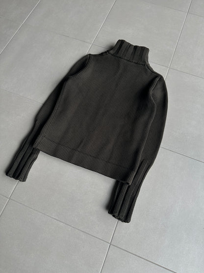 Dior Homme AW02 “Reflexion” メリノウール ダイバーズニット