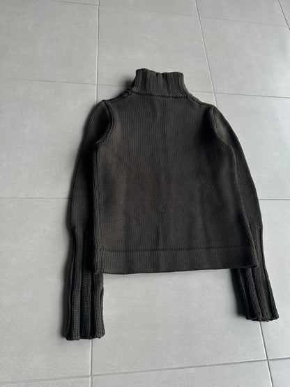 Dior Homme AW02 “Reflexion” メリノウール ダイバーズニット
