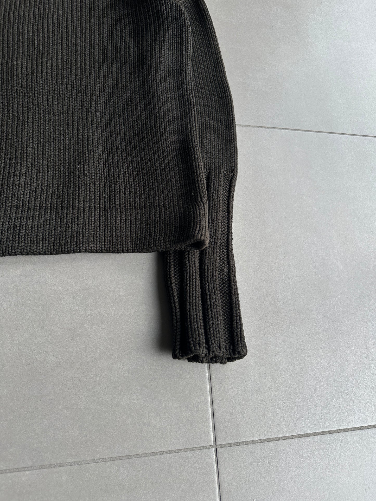 Dior Homme AW02 “Reflexion” メリノウール ダイバーズニット