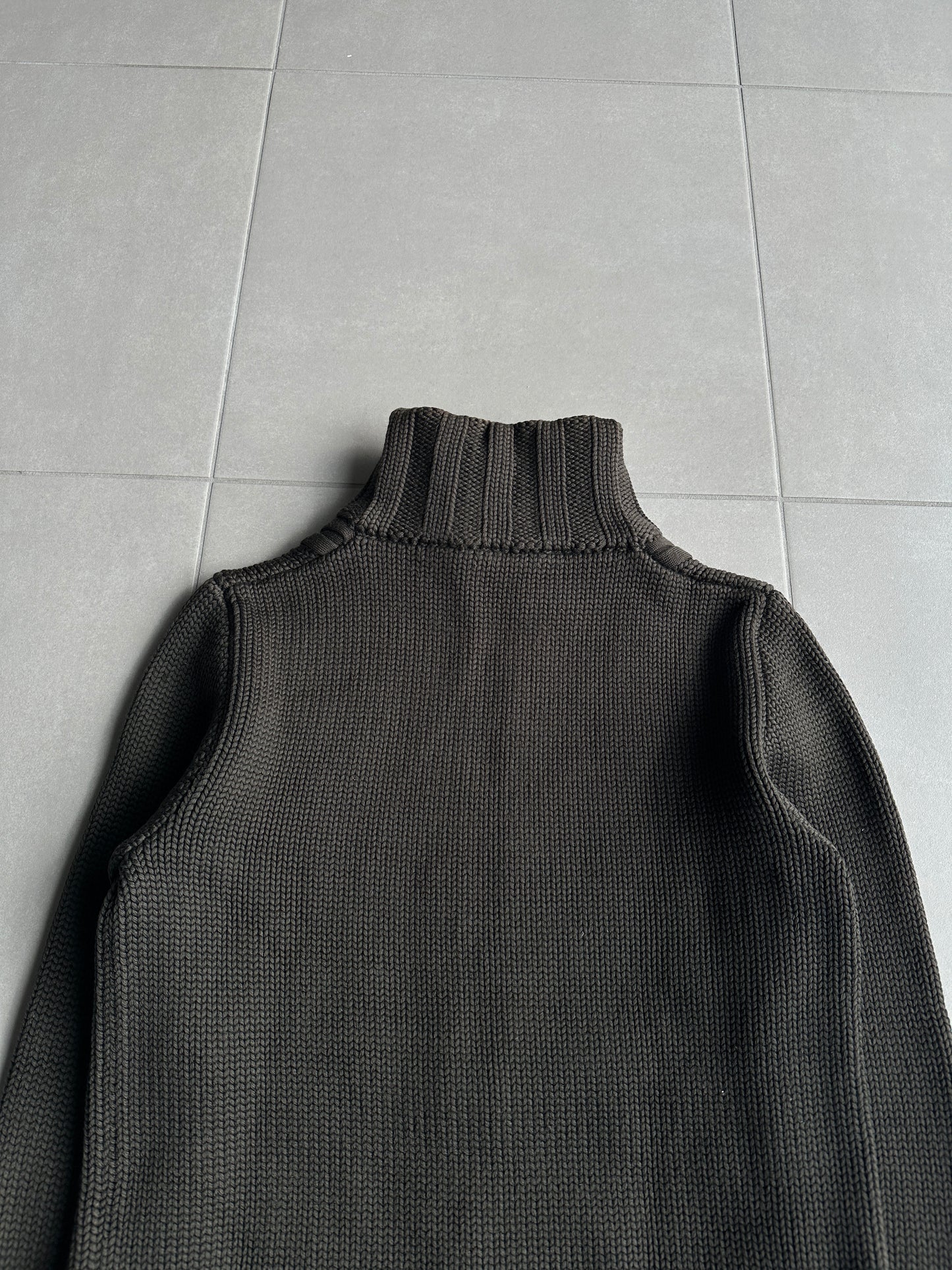 Dior Homme AW02 “Reflexion” メリノウール ダイバーズニット