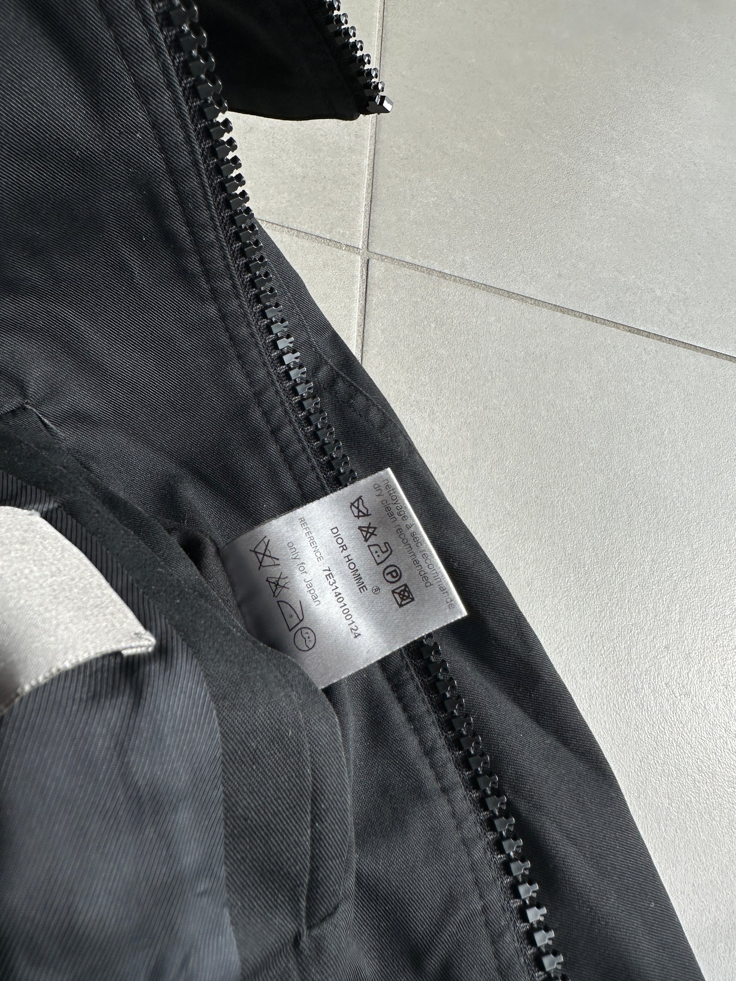 Dior Homme SS07 “we look good together” aviator jacket