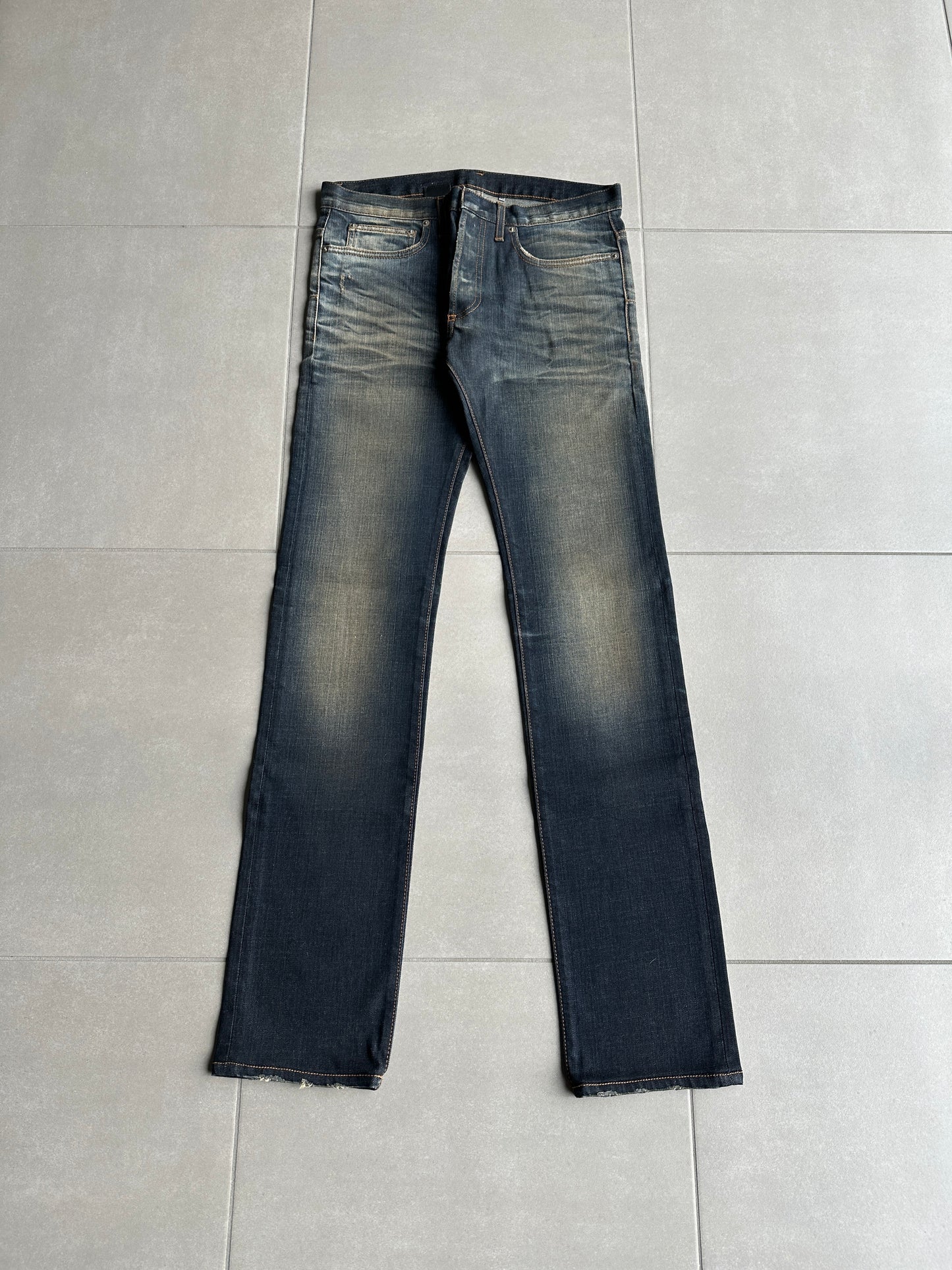 Dior Homme AW10 Rust wash denim
