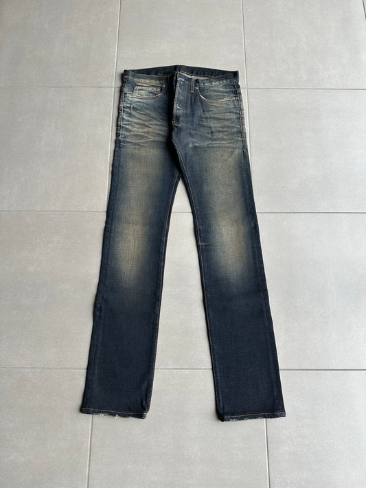 ディオール オム AW10 錆加工デニム