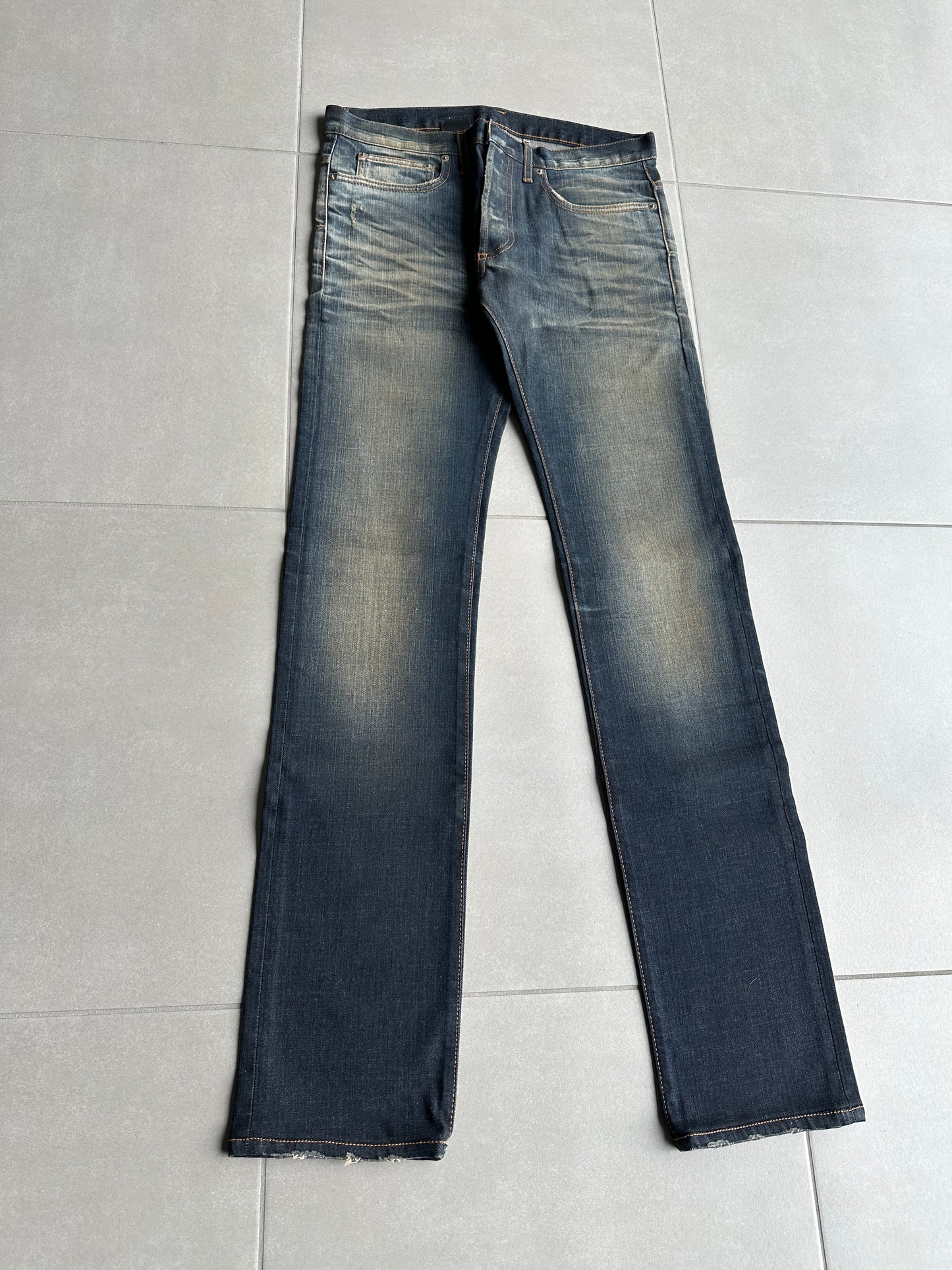 Dior Homme AW10 Rust wash denim