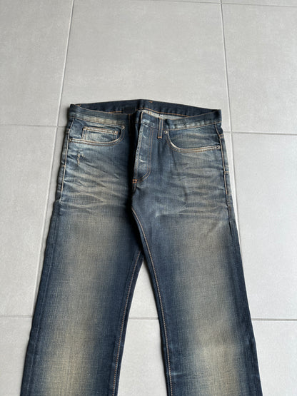Dior Homme AW10 Rust wash denim
