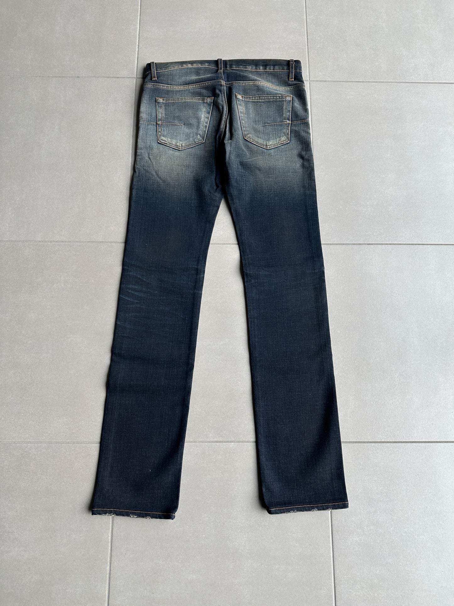 Dior Homme AW10 Rust wash denim