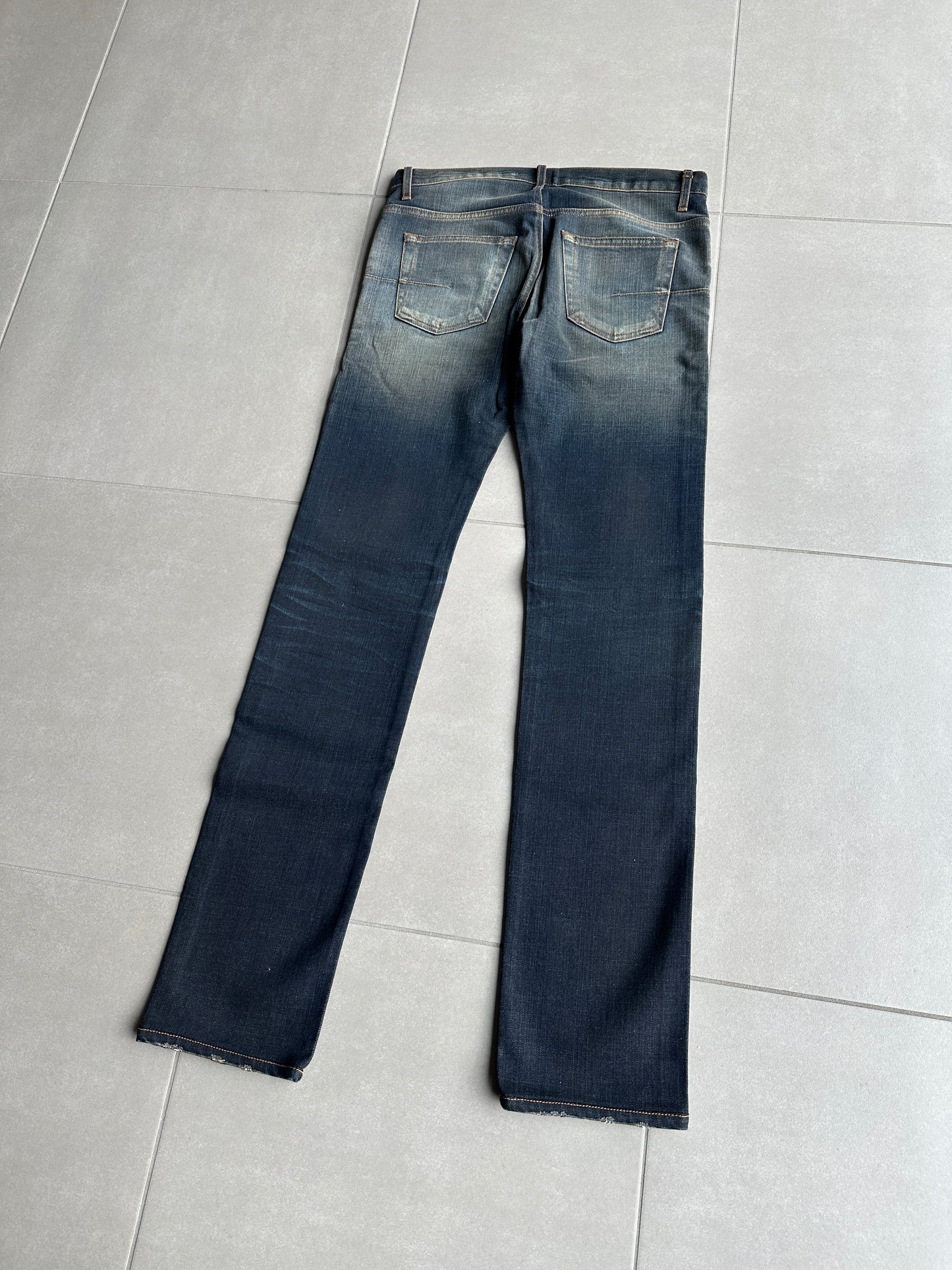Dior Homme AW10 Rust wash denim