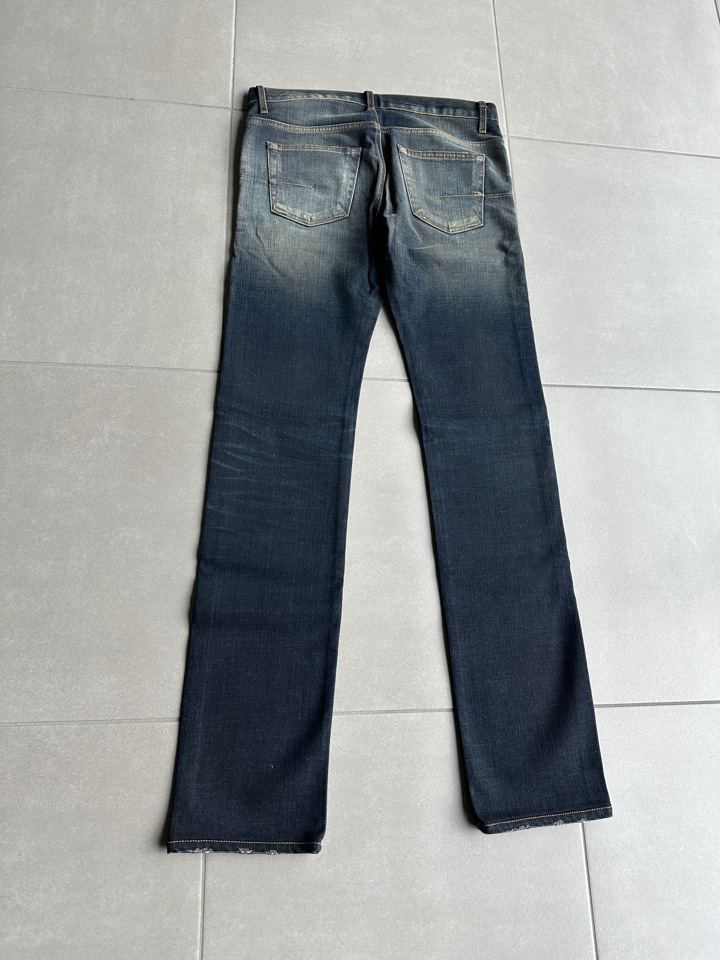 Dior Homme AW10 Rust wash denim