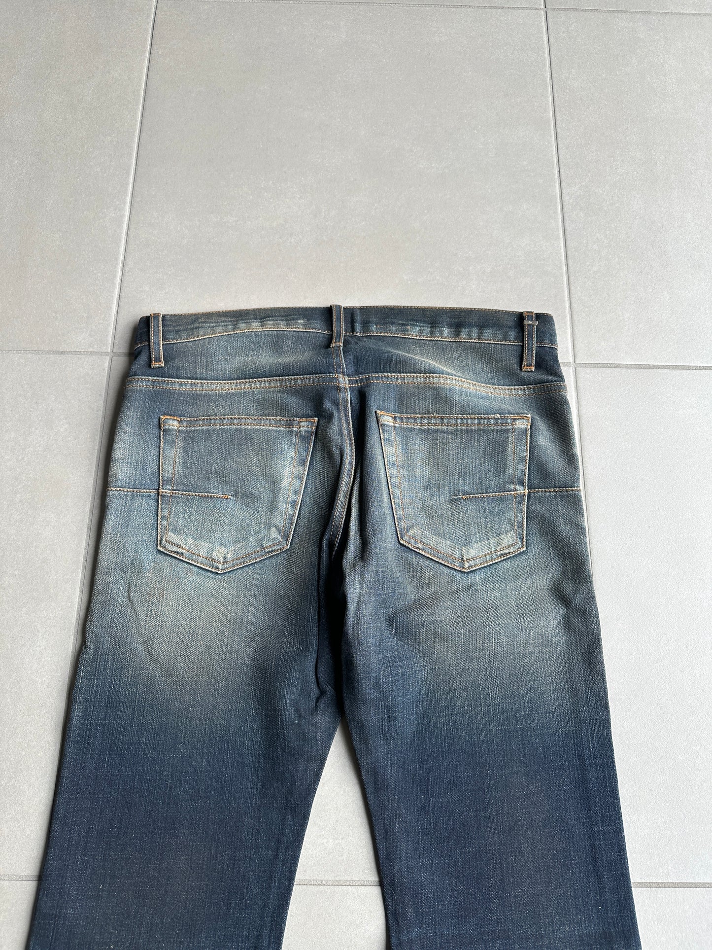 Dior Homme AW10 Rust wash denim
