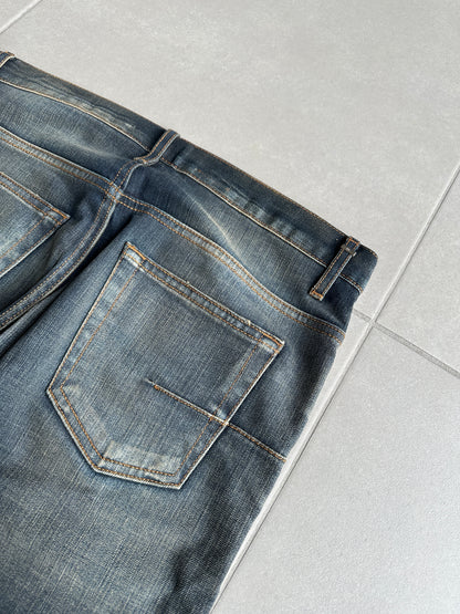 Dior Homme AW10 Rust wash denim