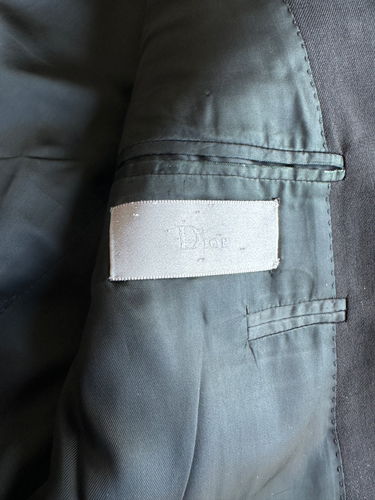 Dior Homme AW04 “VOTC” Super 100's wool blazer