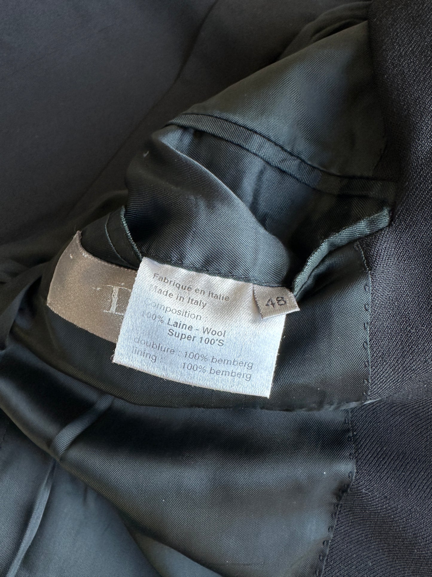 Dior Homme AW04 “VOTC” Super 100's wool blazer