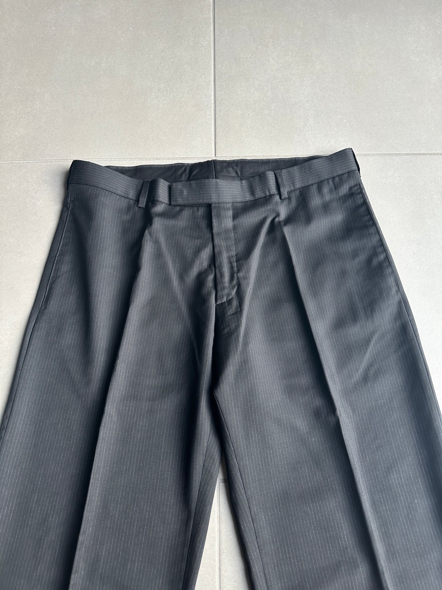 Dior Homme SS05 “BECK/Untitled” Wide pinstripe slacks