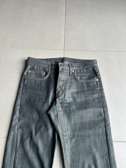 Dior Homme AW07 “Navigate” wax coated denim