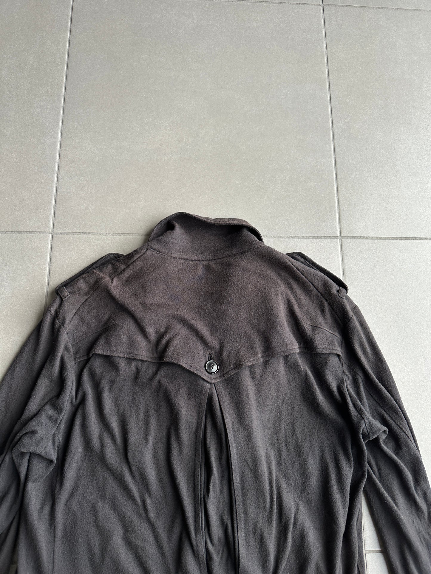 Number Nine SS08 "Birds' cotton/cashmere biker jacket