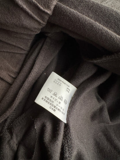 Number Nine SS08 "Birds' cotton/cashmere biker jacket