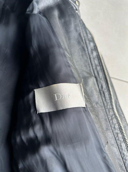 Dior Homme SS03 “Follow Me” leather rider jacket