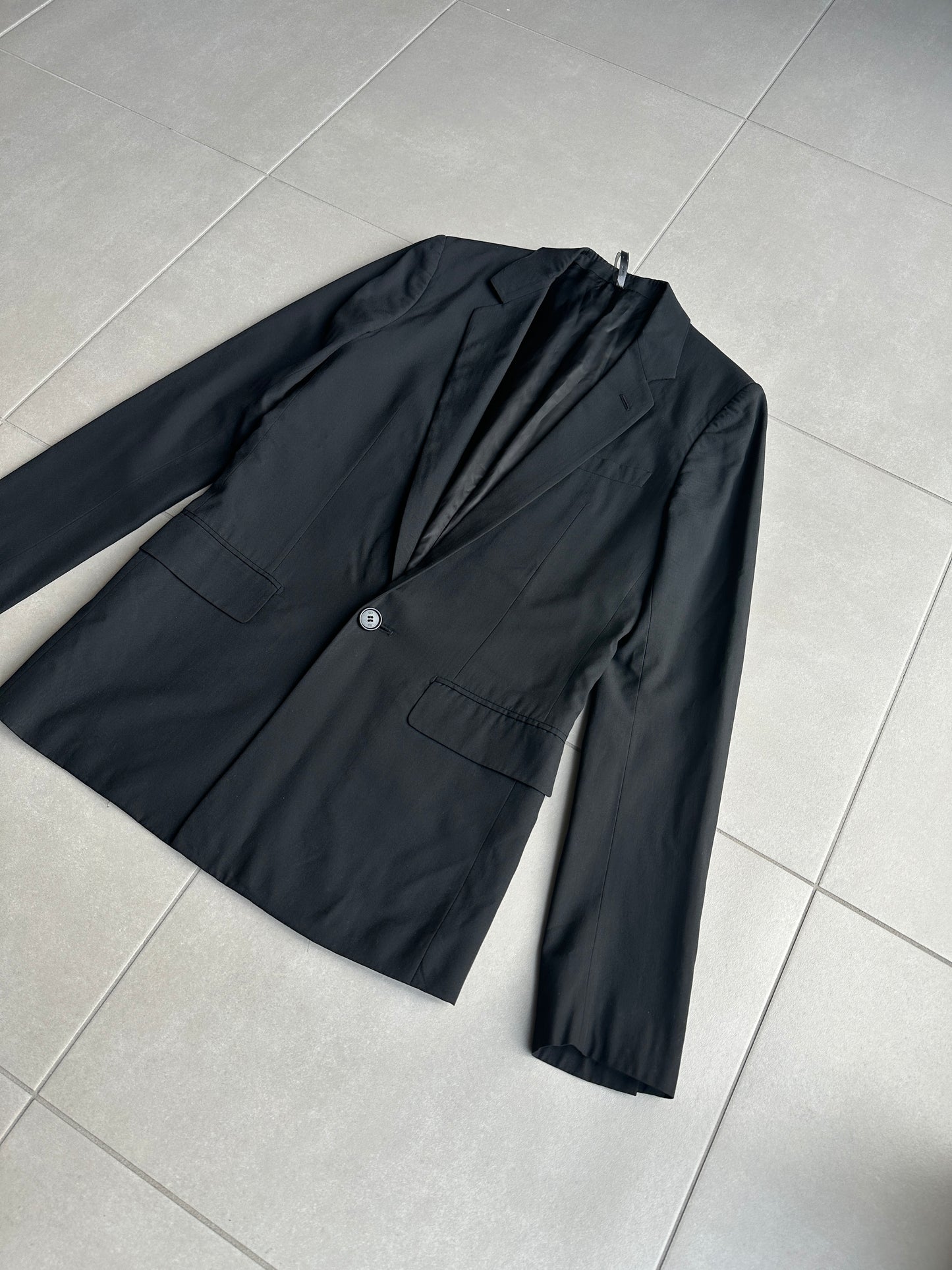 Dior Homme SS07 "We Look Good Together" single button blazer