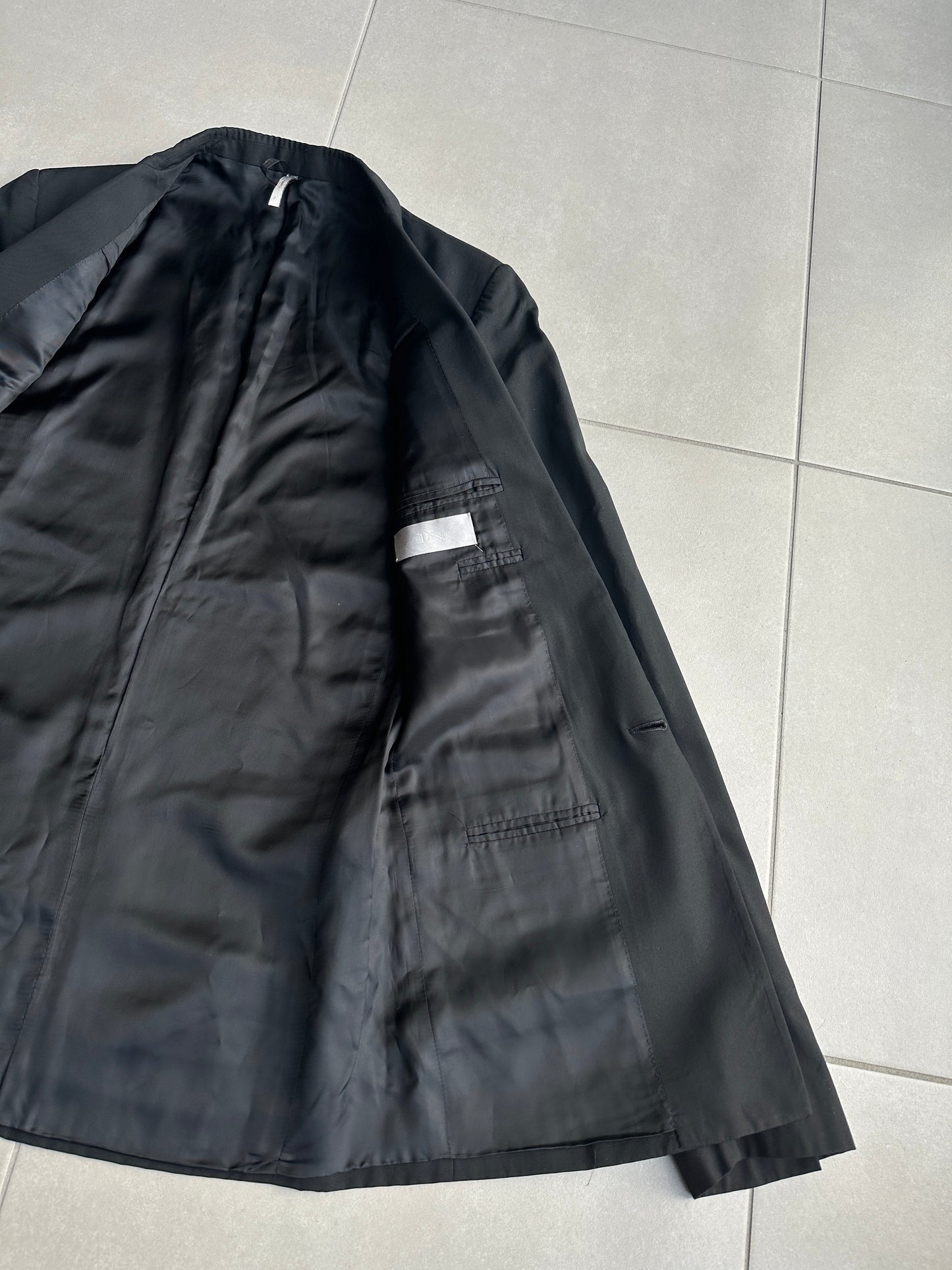 Dior Homme SS07 "We Look Good Together" single button blazer