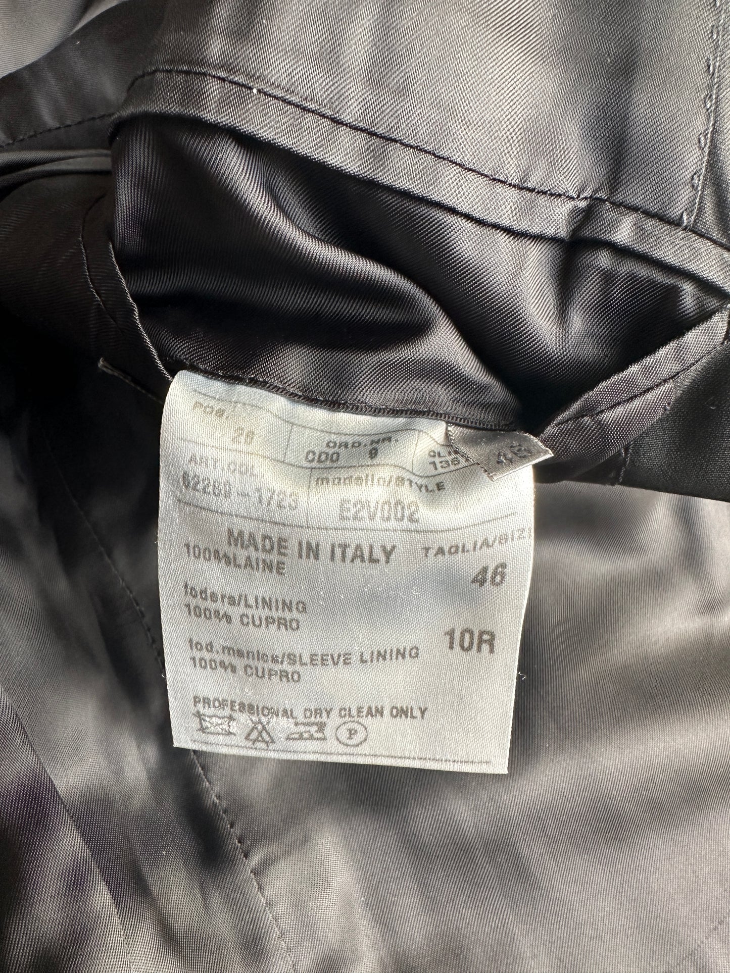 Dior Homme SS07 "We Look Good Together" single button blazer