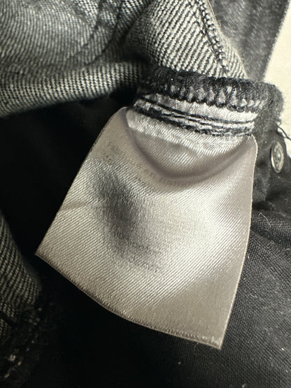 Dior Homme SS04 “STRIP” distressed waxed denim