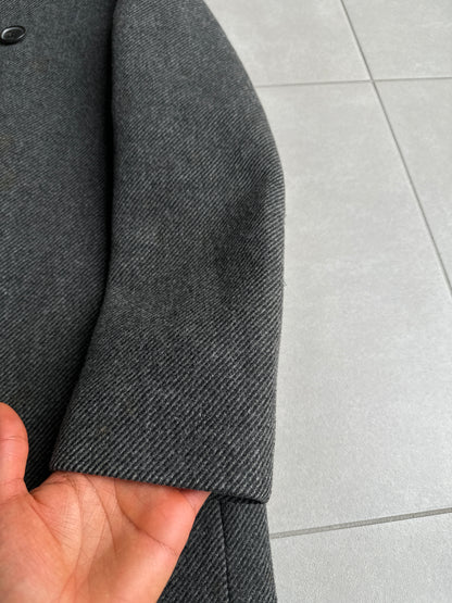 Dior Homme AW04 “VOTC” Double breasted hooded coat