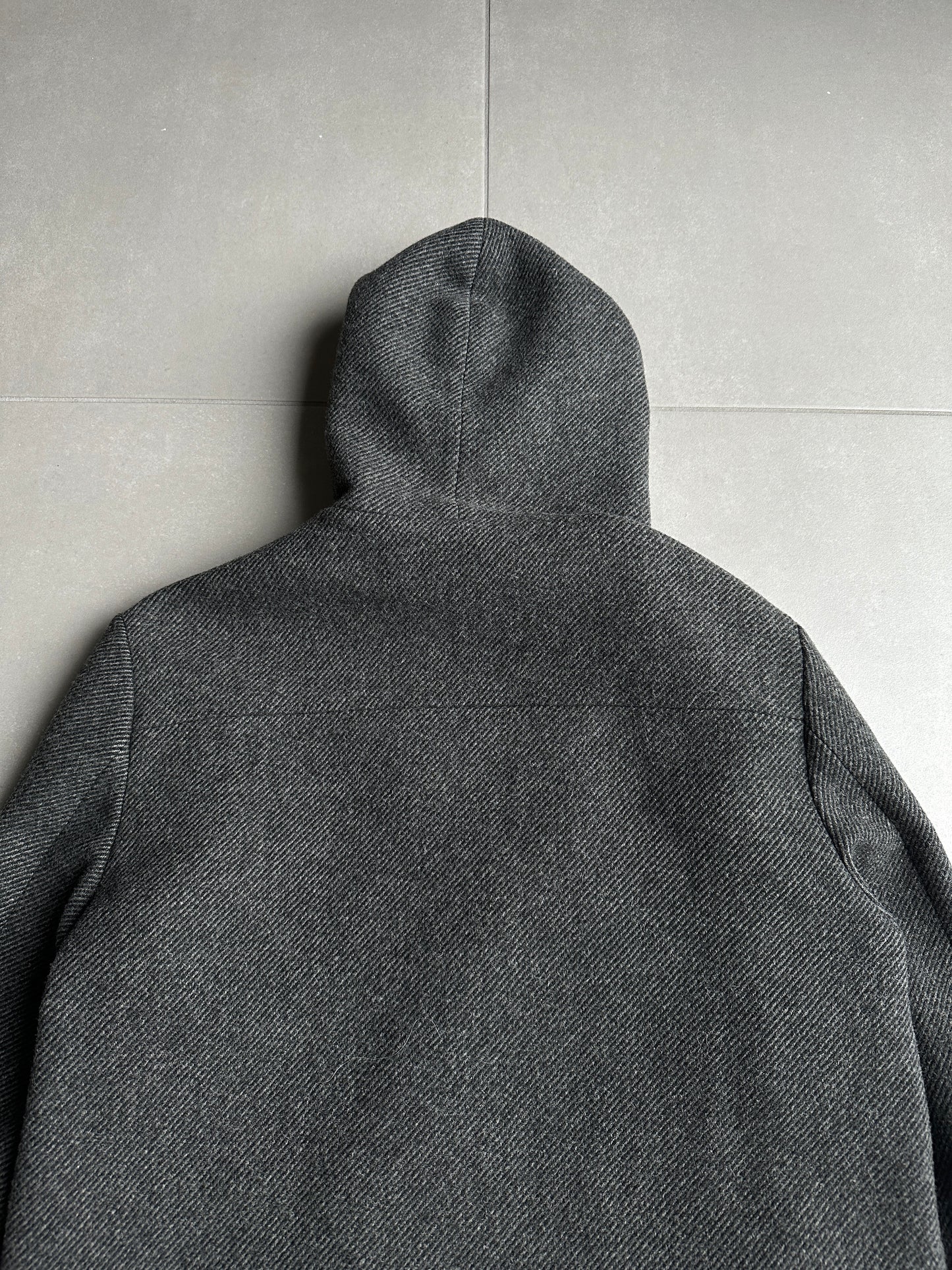 Dior Homme AW04 “VOTC” Double breasted hooded coat
