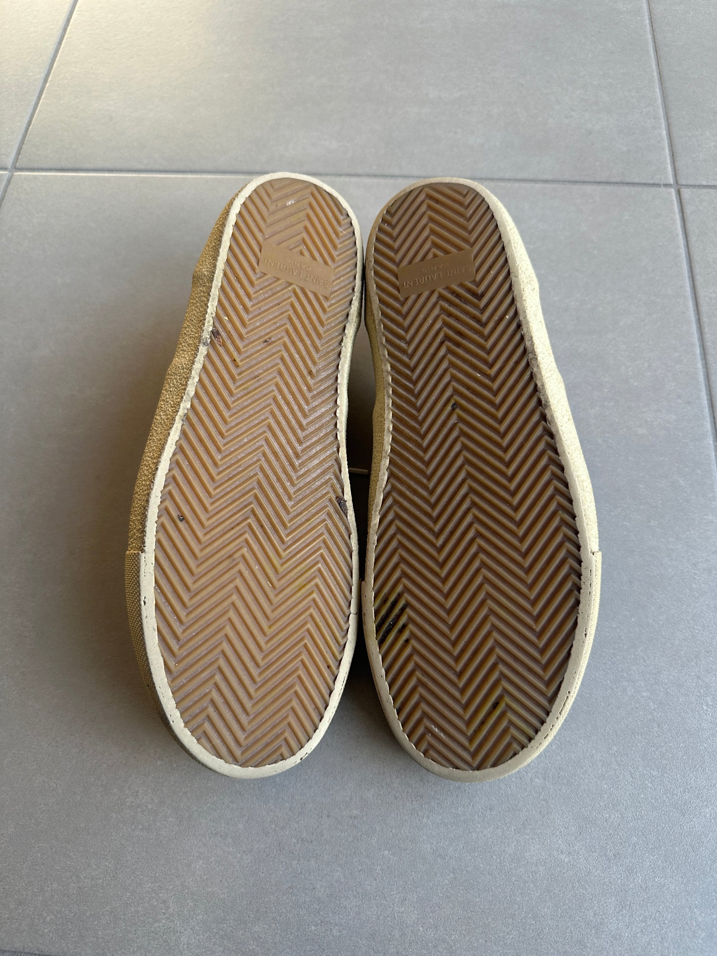 Saint Laurent Paris AW2015 "Paris Sessions" paisley low sneakers