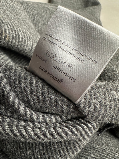 Dior Homme AW04 “VOTC” Double breasted hooded coat