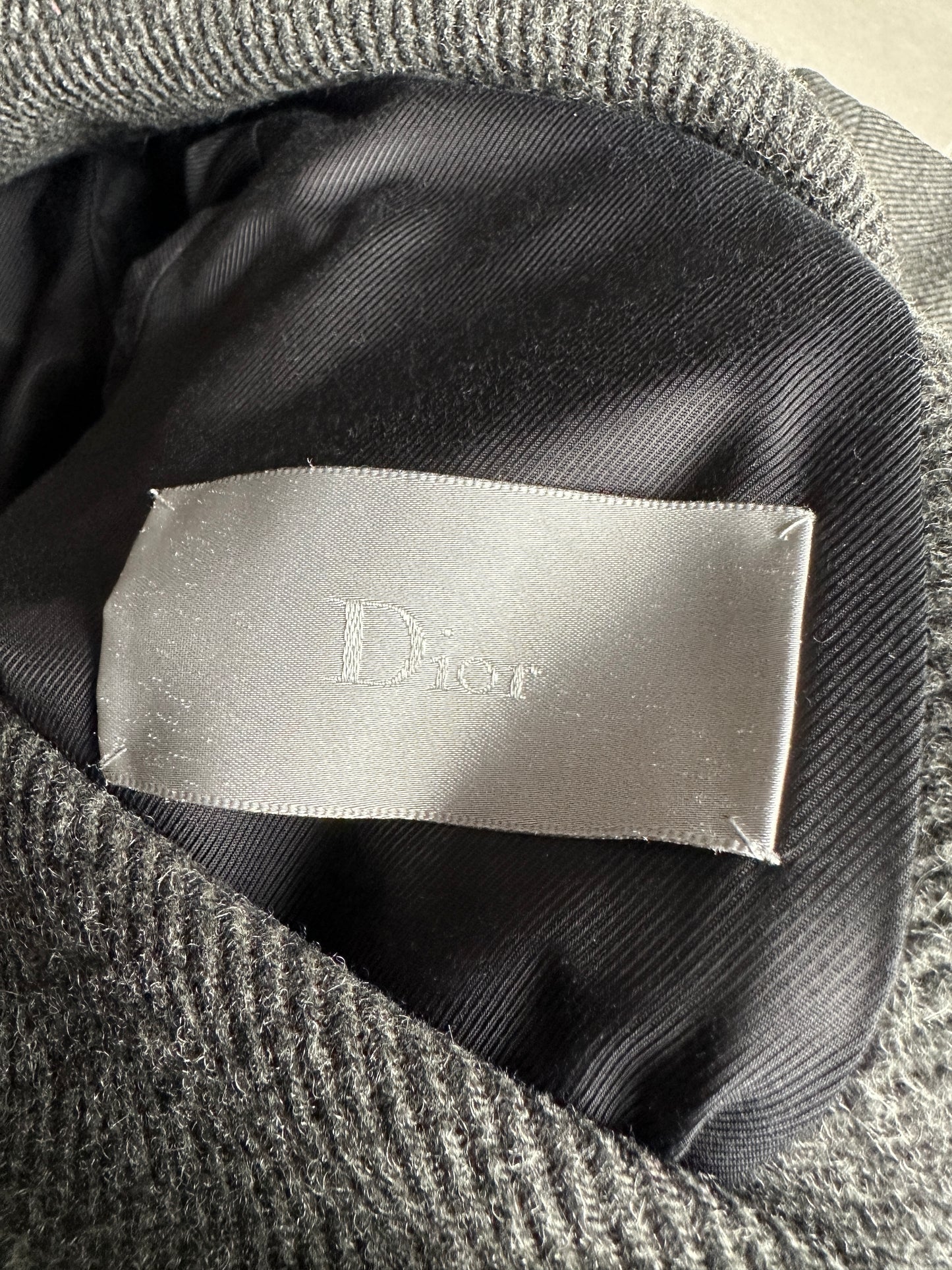 Dior Homme AW04 “VOTC” Double breasted hooded coat