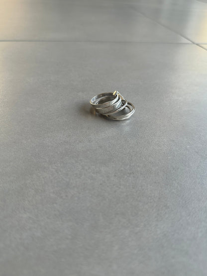 Dior Homme SS04 "Strip" 925 silver ring