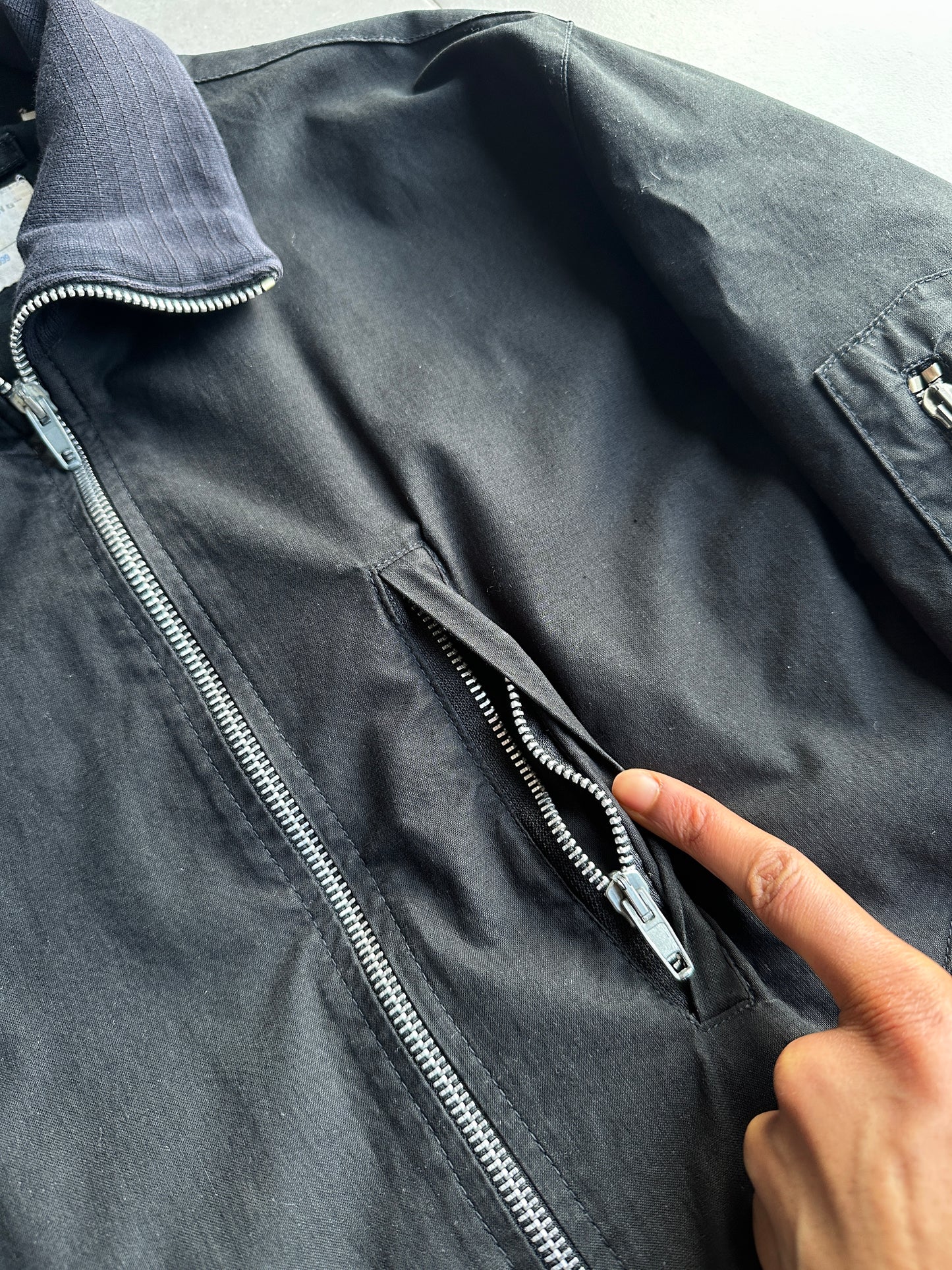 Helmut Lang SS1999 high neck Ma-1 bomber