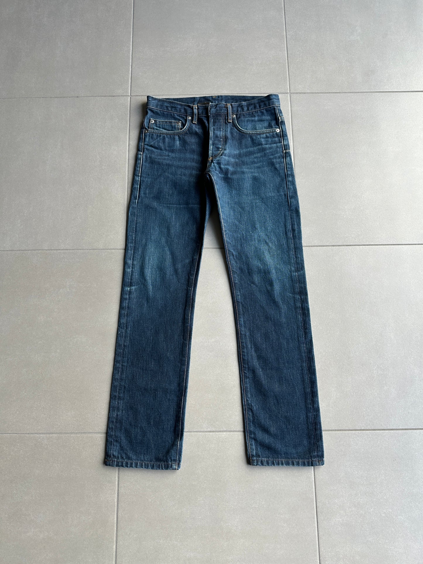 Dior homme AW07 “Navigate” raw MIJ jeans