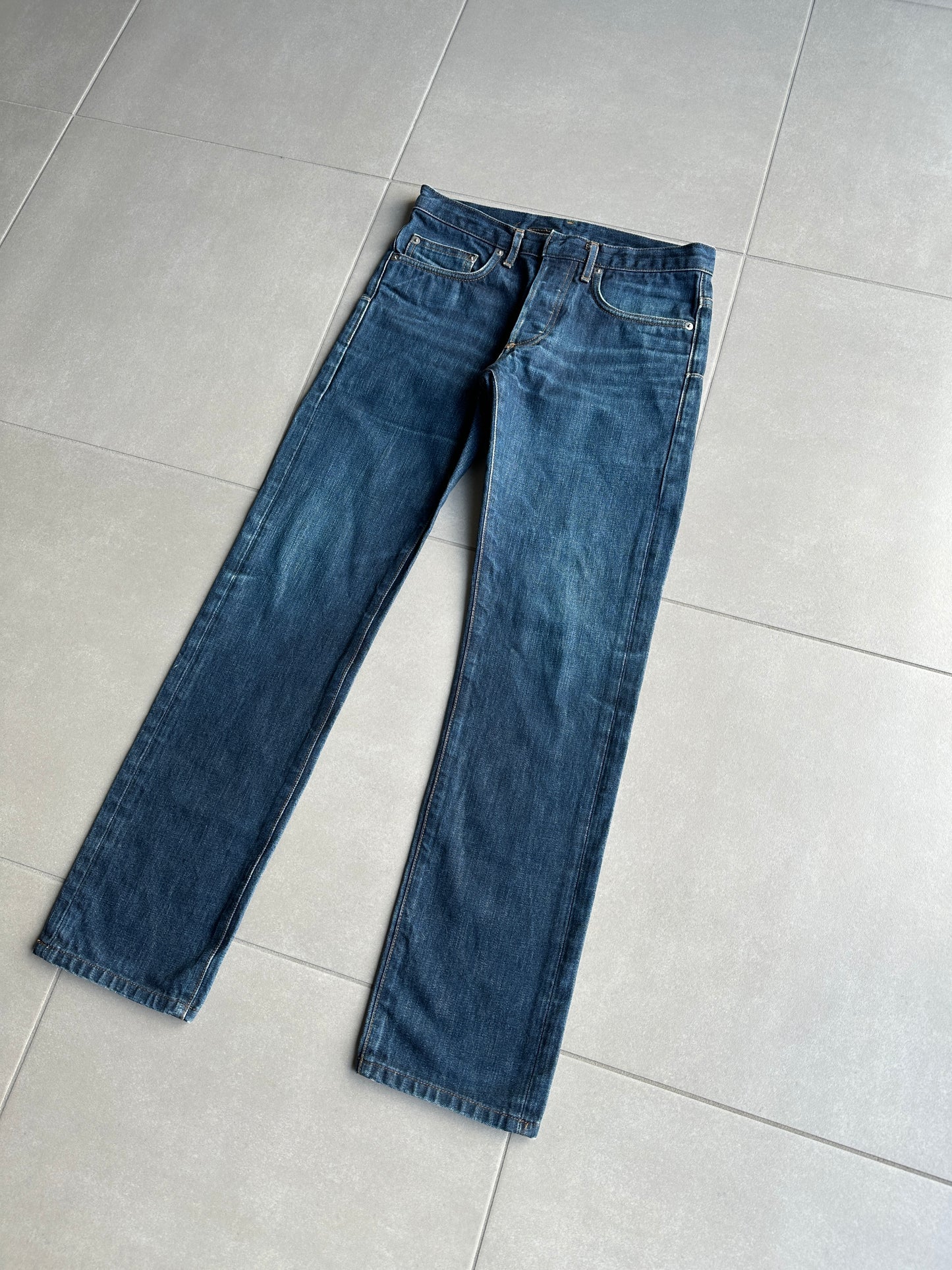 Dior homme AW07 “Navigate” raw MIJ jeans