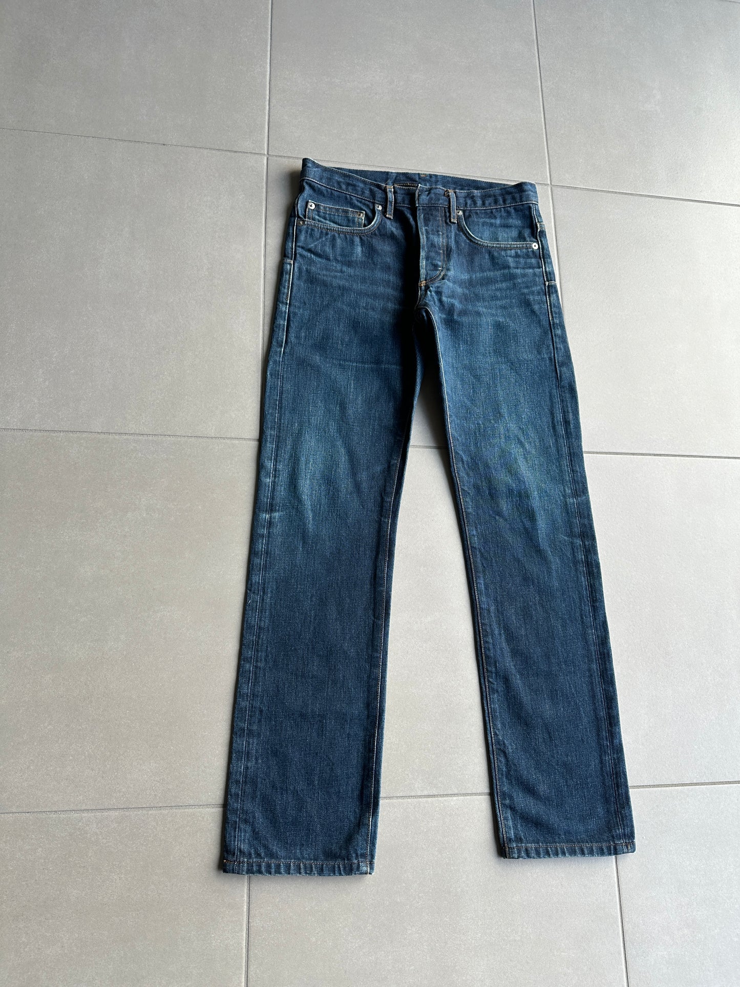 Dior homme AW07 “Navigate” raw MIJ jeans
