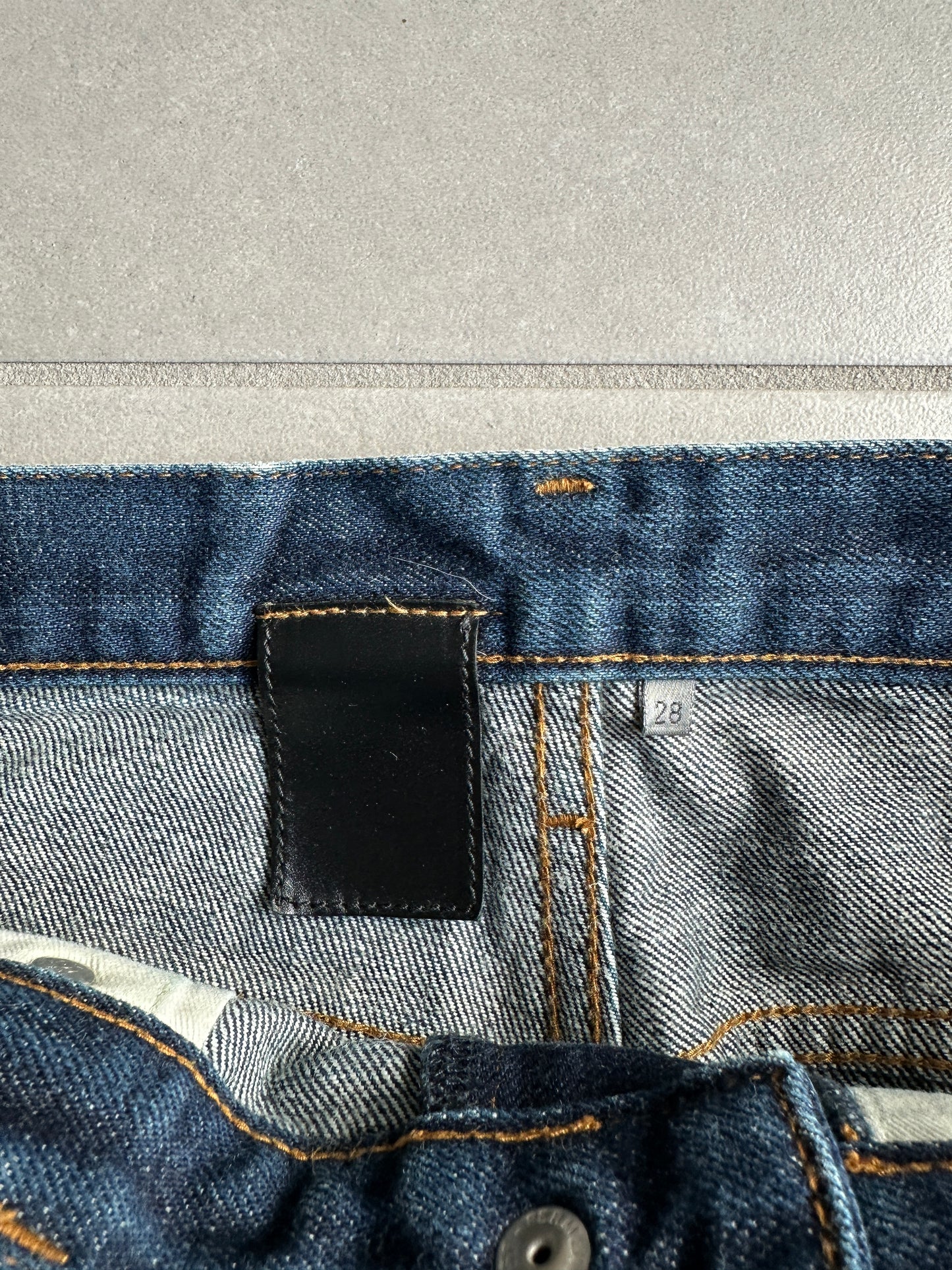 Dior homme AW07 “Navigate” raw MIJ jeans