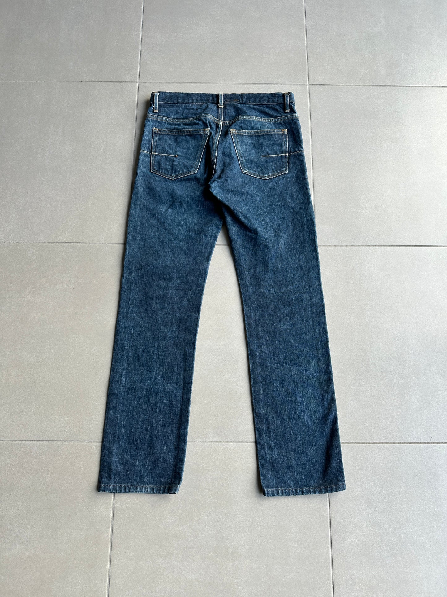 Dior homme AW07 “Navigate” raw MIJ jeans