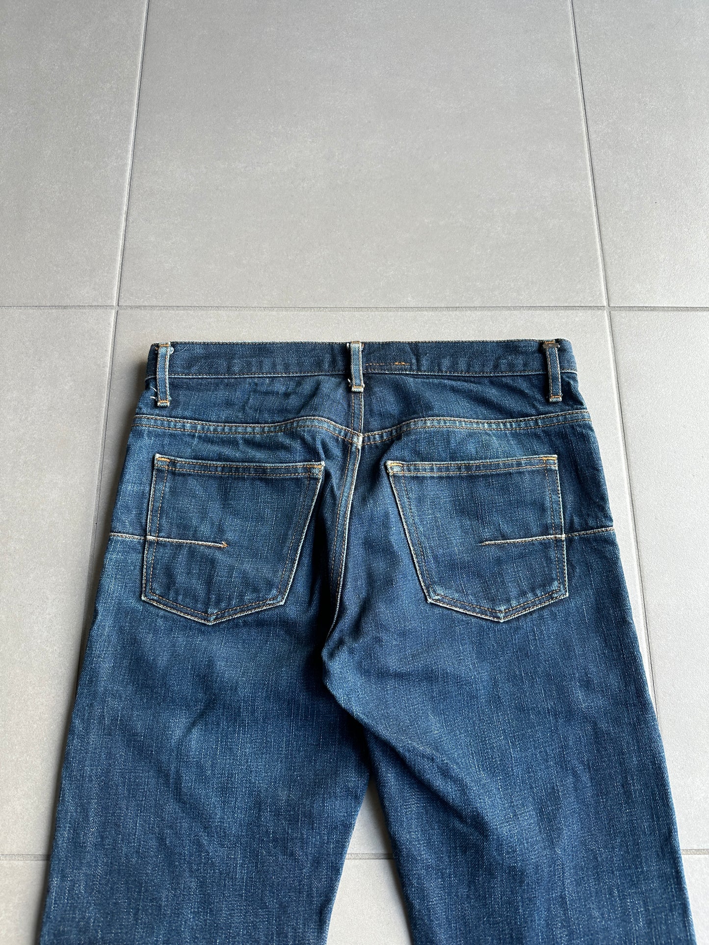 Dior homme AW07 “Navigate” raw MIJ jeans