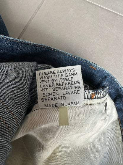 Dior homme AW07 “Navigate” raw MIJ jeans