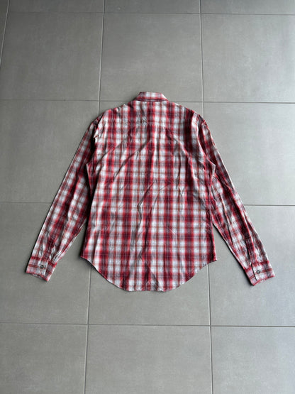 Dior Homme SS06 Military plaid button up shirt