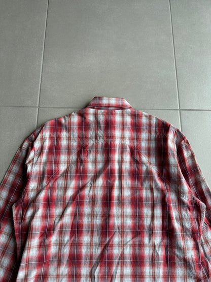 Dior Homme SS06 Military plaid button up shirt