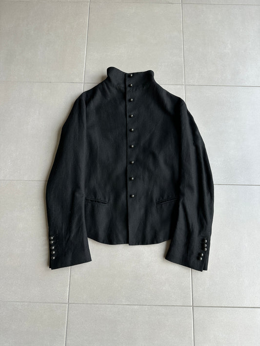アン ドゥムルメステール AW09 "Day Zero" ハイカラー ボタンアップジャケット