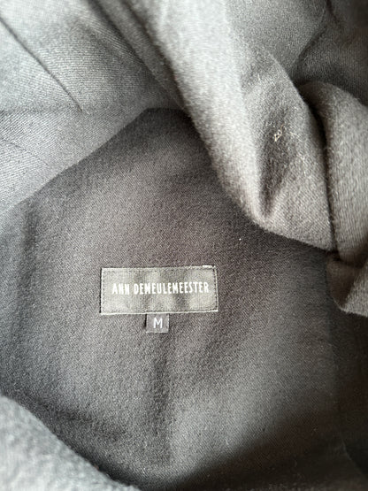 Ann Demeulemeester AW09 "Day Zero" High collared button up jacket