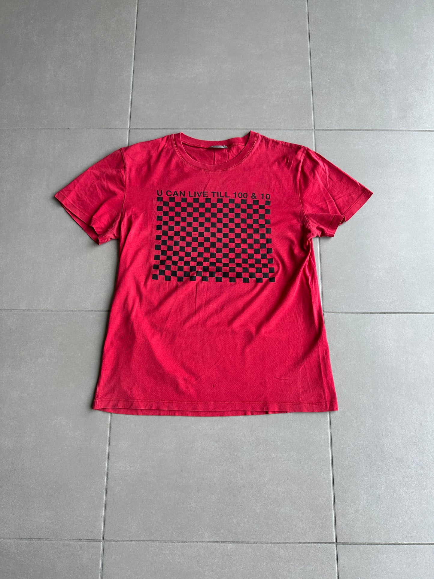 Dior Homme SS06 U CAN LIVE TILL 100 & 10 T-shirt