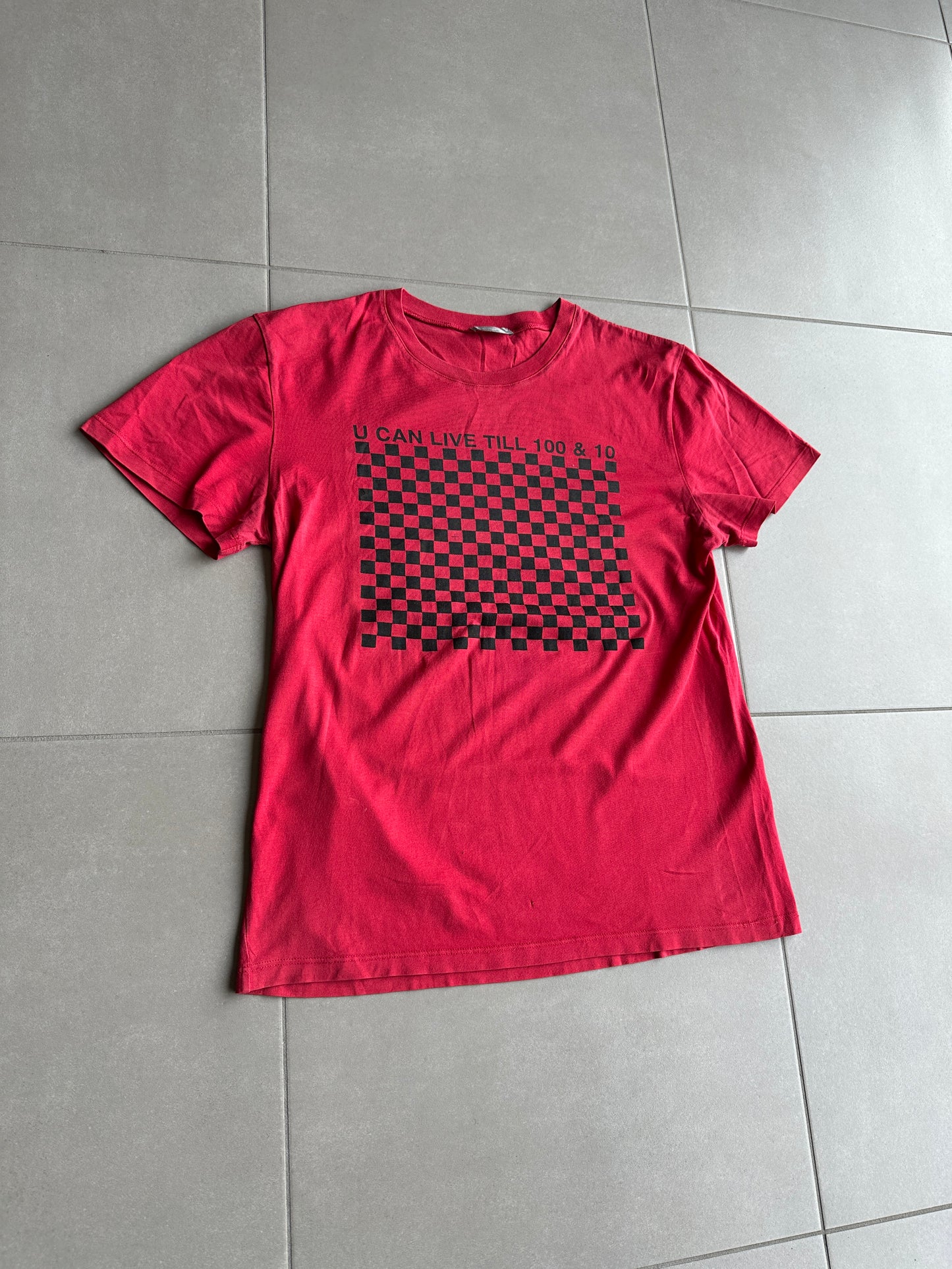Dior Homme SS06 U CAN LIVE TILL 100 & 10 T-shirt