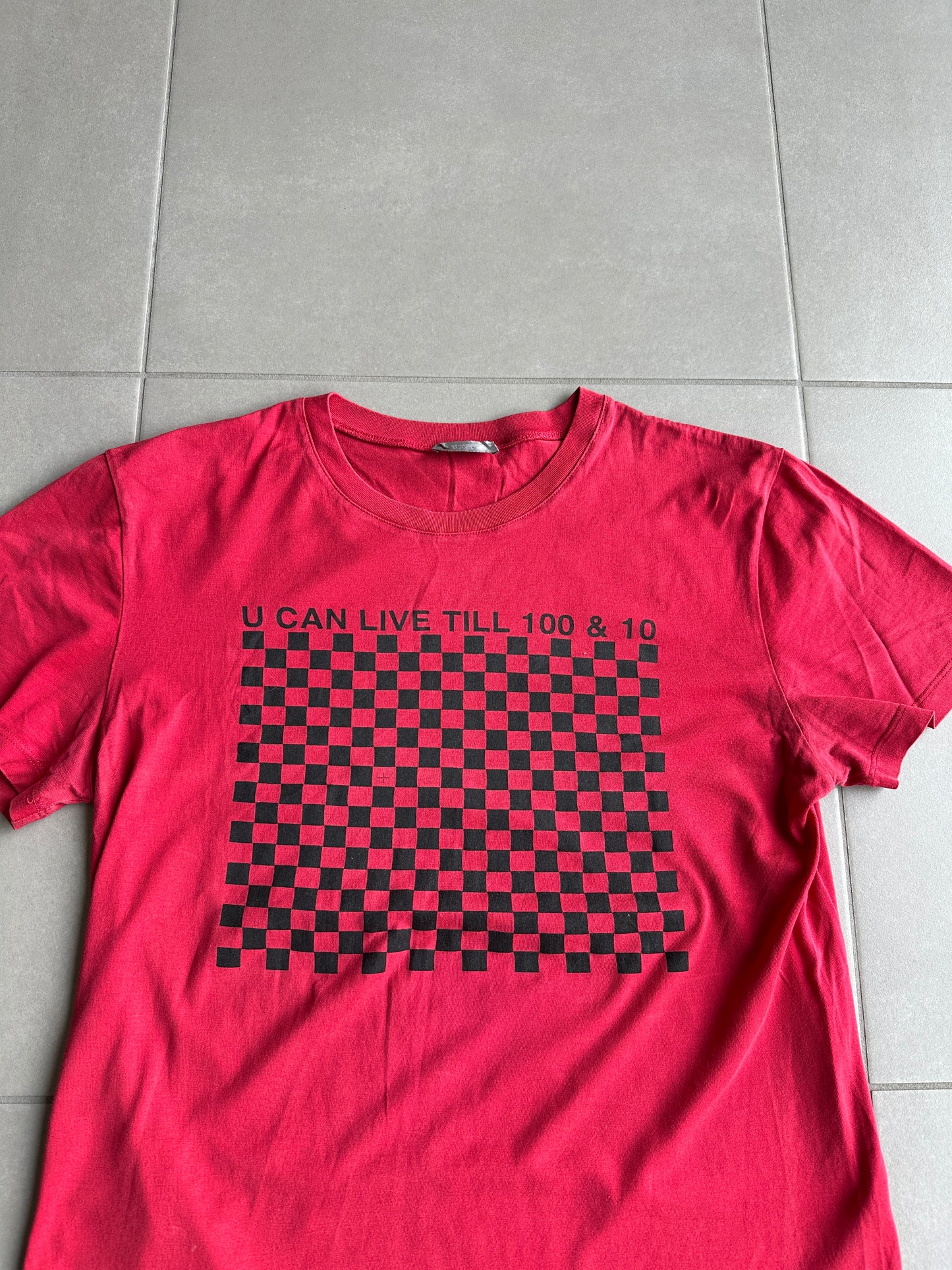 Dior Homme SS06 U CAN LIVE TILL 100 & 10 T-shirt