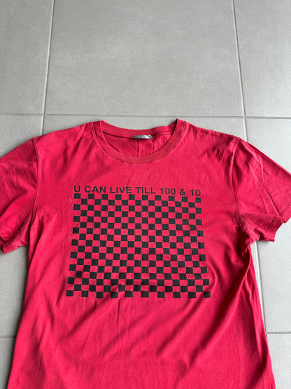 Dior Homme SS06 U CAN LIVE TILL 100 & 10 T-shirt