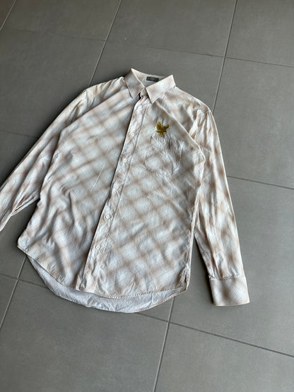 Dior Homme AW05 “In the morning” eagle motif button up shirt