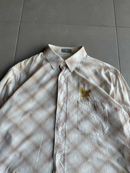 Dior Homme AW05 “In the morning” eagle motif button up shirt