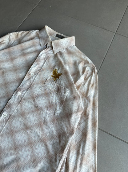 Dior Homme AW05 “In the morning” eagle motif button up shirt